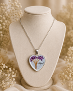 Tree Of Life Hair Memorial Necklace (Sterling Silver)