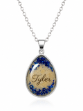 Tear Drop Memorial Necklace – Personalized or Classic in Sterling Silver