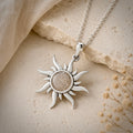 Sunshine Sterling Silver Memorial Necklace | Custom Keepsake Jewelry