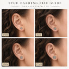 Mystic Opal Holographic Stud Earrings