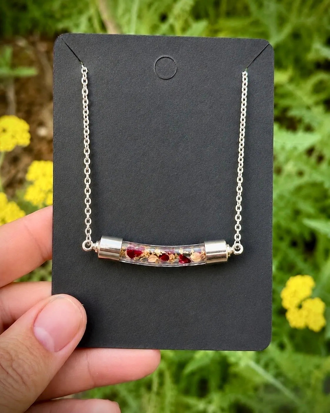 Vial of Moon Water Necklace for Self Love & Love Attraction